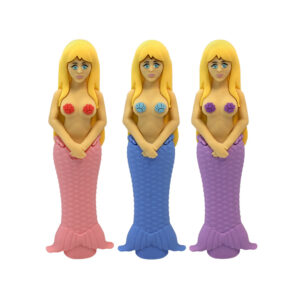 5 INCH MERMAID SILICONE SMOKING PIPE